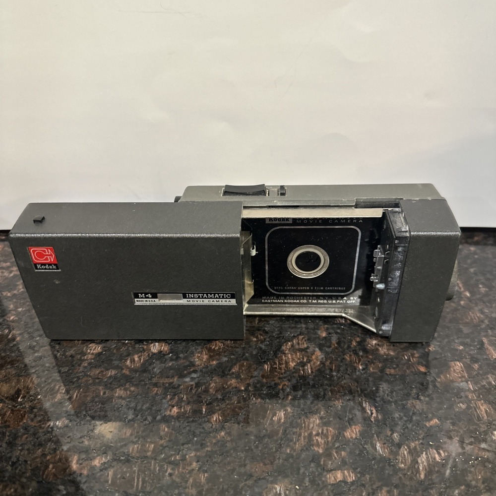 Vintage Kodak M4 Instamatic Movie Camera Lens Untested